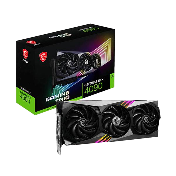 MSI GeForce RTX 4090 Gaming Trio 24GB GDDR6X DLSS3 Tarjeta Gráfica Nvidia MSI GeForce RTX 4090 Gaming Trio 24GB GDDR6X DLSS3 Tarjeta Gráfica Nvidia