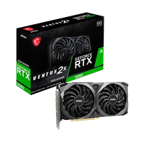 MSI GeForce RTX 3060 Ventus 2X OC 8GB GDDR6 LHR Tarjeta Gráfica Nvidia MSI GeForce RTX 3060 Ventus 2X OC 8GB GDDR6 LHR Tarjeta Gráfica Nvidia