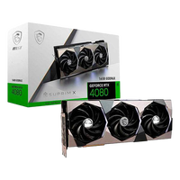 MSI GeForce RTX 4080 Suprim X 16GB GDDR6X DLSS3 - Tarjeta Gráfica Nvidia MSI GeForce RTX 4080 Suprim X 16GB GDDR6X DLSS3 - Tarjeta Gráfica Nvidia
