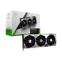 MSI GeForce RTX 4070 Ti Suprim X 12GB GDDR6X DLSS3  Tarjeta Gráfica Nvidia