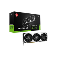 MSI GeForce RTX 4070 Ventus 3X OC 12GB GDDR6X DLSS3 Tarjeta Gráfica Nvidia MSI GeForce RTX 4070 Ventus 3X OC 12GB GDDR6X DLSS3 Tarjeta Gráfica Nvidia