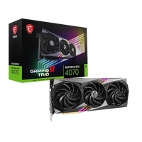 MSI GeForce RTX 4070 Gaming X Trio 12GB GDDR6X DLSS3 Tarjeta Gráfica Nvidia MSI GeForce RTX 4070 Gaming X Trio 12GB GDDR6X DLSS3 Tarjeta Gráfica Nvidia
