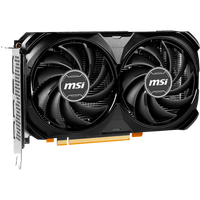 MSI GeForce RTX 4060 Ventus 2X OC Black 8GB GDDR6 DLSS3  Tarjeta Gráfica Nvidia