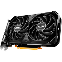 MSI GeForce RTX 4060 Ventus 2X OC Black 8GB GDDR6 DLSS3  Tarjeta Gráfica Nvidia