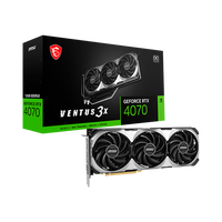 MSI GeForce RTX 4070 Ventus 3X E OC 12GB GDDR6 DLSS3 Tarjeta Gráfica Nvidia MSI GeForce RTX 4070 Ventus 3X E OC 12GB GDDR6 DLSS3 Tarjeta Gráfica Nvidia