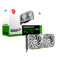 MSI GeForce RTX 4070 Ti Super Ventus 2X White 16GB GDDR6X DLSS3 Tarjeta Gráfica Nvidia MSI GeForce RTX 4070 Ti Super Ventus 2X White 16GB GDDR6X DLSS3 Tarjeta Gráfica Nvidia