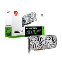 MSI GeForce RTX 4070 Super Ventus 2X OC White 12GB GDDR6X DLSS3 Tarjeta Gráfica Nvidia MSI GeForce RTX 4070 Super Ventus 2X OC White 12GB GDDR6X DLSS3 Tarjeta Gráfica Nvidia