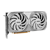 MSI GeForce RTX 4070 Super Ventus 2X OC White 12GB GDDR6X DLSS3 Tarjeta Gráfica Nvidia MSI GeForce RTX 4070 Super Ventus 2X OC White 12GB GDDR6X DLSS3 Tarjeta Gráfica Nvidia