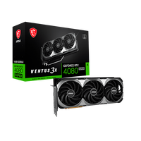 MSI GeForce RTX 4080 Super Ventus 3X 16GB GDDR6X DLSS3  Tarjeta Gráfica Nvidia