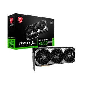 MSI GeForce RTX 4080 Super Ventus 3X 16GB GDDR6X DLSS3  Tarjeta Gráfica Nvidia