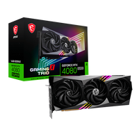 MSI GeForce RTX 4080 Super Gaming X Trio 16GB GD6DRX DLSS3  Tarjeta Gráfica Nvidia