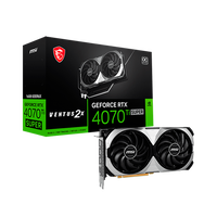 MSI GeForce RTX 4070 Ti Super Ventus 2X OC 16GB GDDR6X DLSS3 Tarjeta Gráfica Nvidia MSI GeForce RTX 4070 Ti Super Ventus 2X OC 16GB GDDR6X DLSS3 Tarjeta Gráfica Nvidia