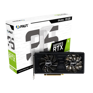 Palit GeForce RTX3050 Dual 8GB GDDR6 Tarjeta Gráfica Palit GeForce RTX3050 Dual 8GB GDDR6 Tarjeta Gráfica