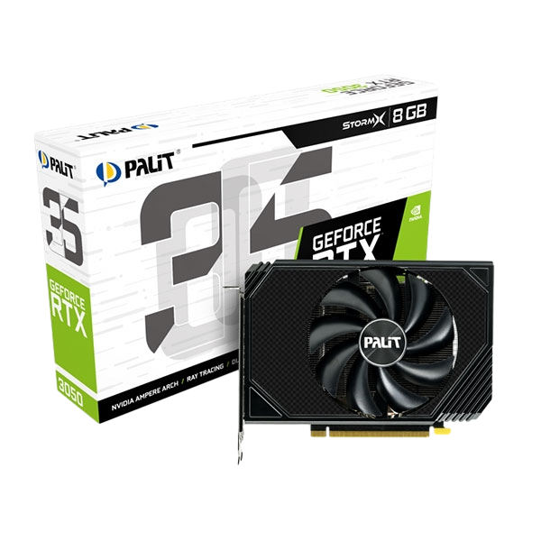Palit GeForce RTX3050 StormX 8GB GDDR6 Tarjeta Gráfica Palit GeForce RTX3050 StormX 8GB GDDR6 Tarjeta Gráfica
