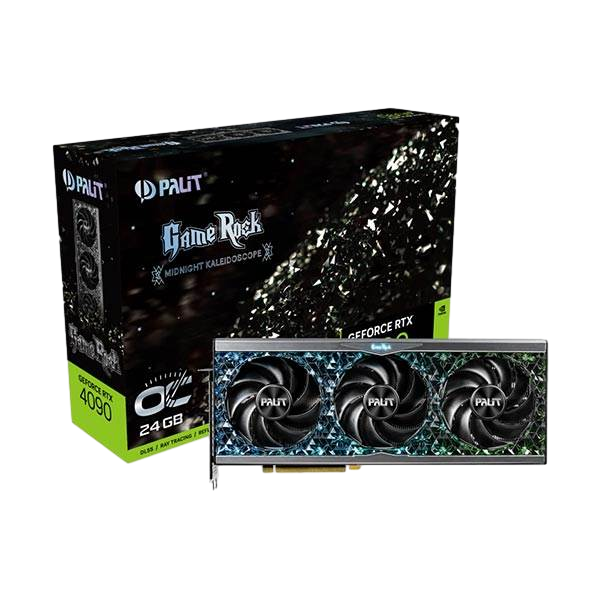 Palit GeForce RTX 4090 GameRock 24GB GDDR6X DLSS3 Tarjeta Gráfica Nvidia Palit GeForce RTX 4090 GameRock 24GB GDDR6X DLSS3 Tarjeta Gráfica Nvidia