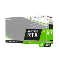 PNY GeForce RTX2060 Single Fan 6GB GD6 Gráfica PNY GeForce RTX2060 Single Fan 6GB GD6 Gráfica