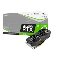 PNY GeForce RTX3070 Dual Fan 8GB GDDR6 - Gráfica