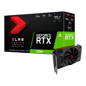 PNY GeForce RTX3060 XLR8 Gaming Revel EpicX RGB Single Fan 12GB GDDR6 Gráfica PNY GeForce RTX3060 XLR8 Gaming Revel EpicX RGB Single Fan 12GB GDDR6 Gráfica