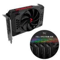 PNY GeForce RTX3060 XLR8 Gaming Revel EpicX RGB Single Fan 12GB GDDR6 Gráfica PNY GeForce RTX3060 XLR8 Gaming Revel EpicX RGB Single Fan 12GB GDDR6 Gráfica