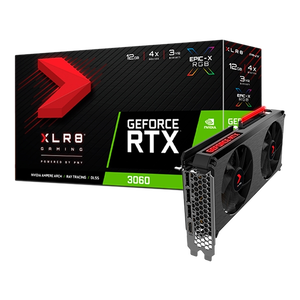 PNY GeForce RTX3060 XLR8 Gaming Revel EpicX RGB Dual Fan 12GB GDDR6  Gráfica