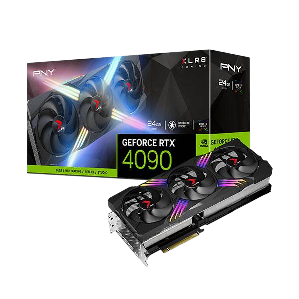 PNY GeForce RTX 4090 XLR8 Gaming Verto OC 24GB GDDR6X DLSS3 Tarjeta Gráfica Nvidia PNY GeForce RTX 4090 XLR8 Gaming Verto OC 24GB GDDR6X DLSS3 Tarjeta Gráfica Nvidia