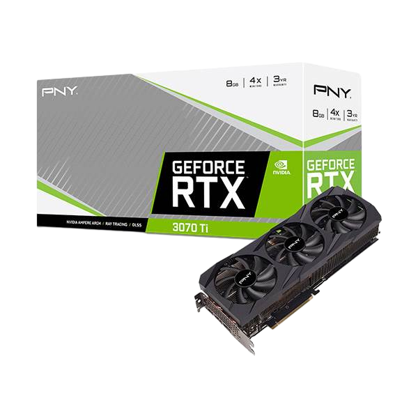 PNY GeForce RTX 3070 Ti Verto Triple Fan 8GB GDDR6X Tarjeta Gráfica Nvidia PNY GeForce RTX 3070 Ti Verto Triple Fan 8GB GDDR6X Tarjeta Gráfica Nvidia