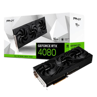 PNY GeForce RTX 4080 Verto Triple Fan 16GB GDDR6X DLSS3 Tarjeta Gráfica Nvidia PNY GeForce RTX 4080 Verto Triple Fan 16GB GDDR6X DLSS3 Tarjeta Gráfica Nvidia
