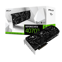PNY GeForce RTX 4070 Ti XLR8 Verto LED Triple Fan 12GB GDDR6X DLSS3 Tarjeta Gráfica Nvidia PNY GeForce RTX 4070 Ti XLR8 Verto LED Triple Fan 12GB GDDR6X DLSS3 Tarjeta Gráfica Nvidia