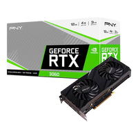PNY GeForce RTX 3060 Verto Dual 12GB GDDR6  Tarjeta Gráfica Nvidia