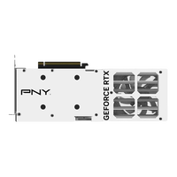 PNY GeForce RTX 4070 TI Verto White 12GB GDDR6X DLSS3  Tarjeta Gráfica Nvidia