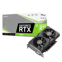 PNY GeForce RTX 3050 Verto Dual 6GB GDDR6 DLSS3 Tarjeta Gráfica Nvidia PNY GeForce RTX 3050 Verto Dual 6GB GDDR6 DLSS3 Tarjeta Gráfica Nvidia
