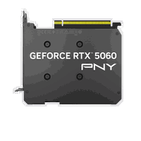 PNY GeForce RTX 5060 Single Fan 8GB GDDR7 DLSS4  Tarjeta Gráfica Nvidia