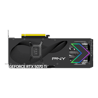PNY GeForce RTX 5070 Ti ARGB OC Triple Fan 16GB GDDR7 DLSS4  Tarjeta Gráfica Nvidia