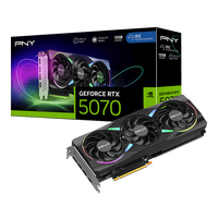 PNY GeForce RTX 5070 ARGB OC Triple Fan 12GB GDDR7 DLSS4 | Tarjeta Gráfica Nvidia PNY GeForce RTX 5070 ARGB OC Triple Fan 12GB GDDR7 DLSS4 | Tarjeta Gráfica Nvidia