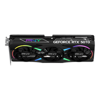 PNY GeForce RTX 5070 ARGB OC Triple Fan 12GB GDDR7 DLSS4  Tarjeta Gráfica Nvidia