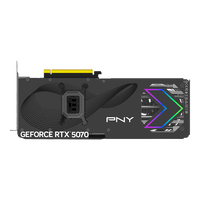 PNY GeForce RTX 5070 ARGB OC Triple Fan 12GB GDDR7 DLSS4  Tarjeta Gráfica Nvidia