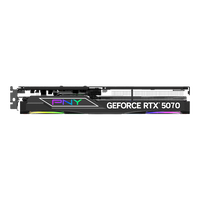 PNY GeForce RTX 5070 ARGB OC Triple Fan 12GB GDDR7 DLSS4  Tarjeta Gráfica Nvidia