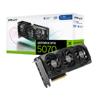 PNY GeForce RTX 5070 OC Triple Fan 12GB GDDR7 DLSS4 | Tarjeta Gráfica Nvidia