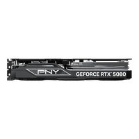 PNY GeForce RTX 5080 OC Triple Fan 16GB GDDR7 DLSS4  Tarjeta Gráfica Nvidia