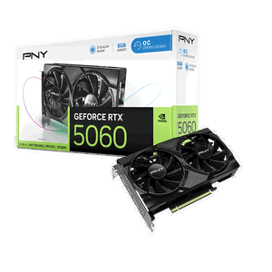 PNY GeForce RTX 5060 Dual OC 8GB GDDR7 DLSS4  Tarjeta Gráfica Nvidia