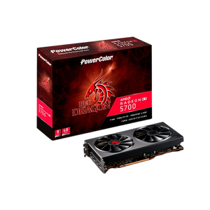 PowerColor Red Dragon Radeon RX5700 XT OC 8GB GDDR6 Tarjeta Gráfica AMD PowerColor Red Dragon Radeon RX5700 XT OC 8GB GDDR6 Tarjeta Gráfica AMD