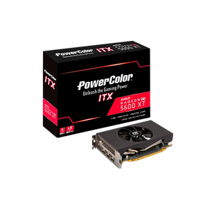 PowerColor Radeon RX5600 XT ITX 6GB GDDR6 Tarjeta Gráfica AMD PowerColor Radeon RX5600 XT ITX 6GB GDDR6 Tarjeta Gráfica AMD