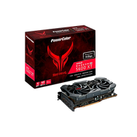 PowerColor Red Devil Radeon RX5600 XT 6GB GDDR6 Tarjeta Gráfica AMD PowerColor Red Devil Radeon RX5600 XT 6GB GDDR6 Tarjeta Gráfica AMD