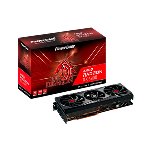 PowerColor Red Dragon Radeon RX6800 16GB GDDR6 Tarjeta Gráfica AMD PowerColor Red Dragon Radeon RX6800 16GB GDDR6 Tarjeta Gráfica AMD