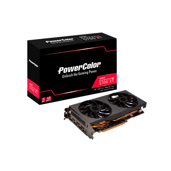 PowerColor Radeon RX5700 XT 8GB GDDR6  Tarjeta Gráfica AMD PowerColor Radeon RX5700 XT 8GB GDDR6  Tarjeta Gráfica AMD