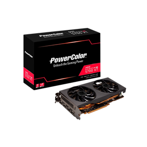 PowerColor Radeon RX5700 XT 8GB GDDR6 Tarjeta Gráfica AMD PowerColor Radeon RX5700 XT 8GB GDDR6 Tarjeta Gráfica AMD