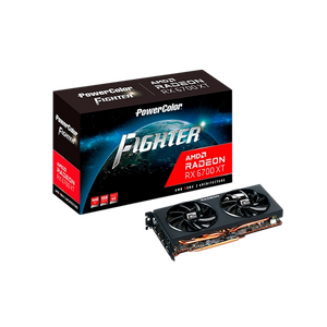 PowerColor Fighter Radeon RX6700 XT 12GB GDDR6 Tarjeta Gráfica AMD PowerColor Fighter Radeon RX6700 XT 12GB GDDR6 Tarjeta Gráfica AMD