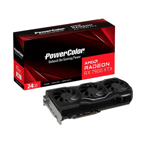 PowerColor Radeon RX 7900 XTX 24GB GDDR6 Tarjeta Gráfica AMD PowerColor Radeon RX 7900 XTX 24GB GDDR6 Tarjeta Gráfica AMD