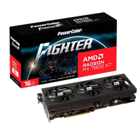 PowerColor Radeon RX 7800 XT Fighter  16GB GDDR6  Tarjeta Gráfica AMD