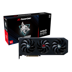 PowerColor Radeon RX 9070 Hellhound OC 16GB GDDR6 RDNA4 Tarjeta Gráfica AMD PowerColor Radeon RX 9070 Hellhound OC 16GB GDDR6 RDNA4 Tarjeta Gráfica AMD